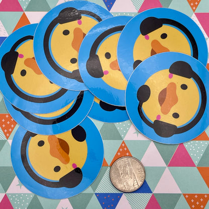 Thespian Tech Duck Sticker Stickers