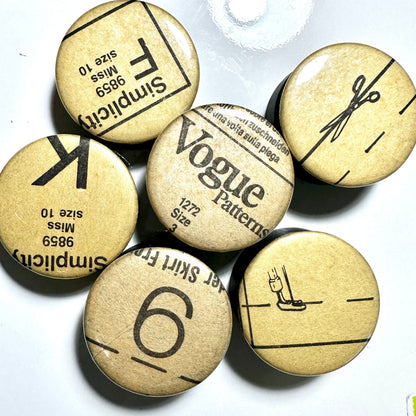 Upcycled Pattern Weights Sewing Accessories